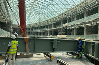 heavy structural steel erection